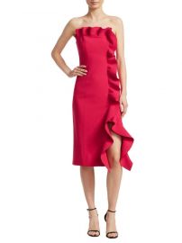 Cinq    Sept - Selma Ruffle Dress at Saks Fifth Avenue